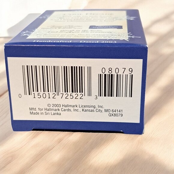 Hallmark Keepsake Christmas Ornament, 2003 Cool Decade Arctic Fox, NIB 4th - Picture 4 of 8